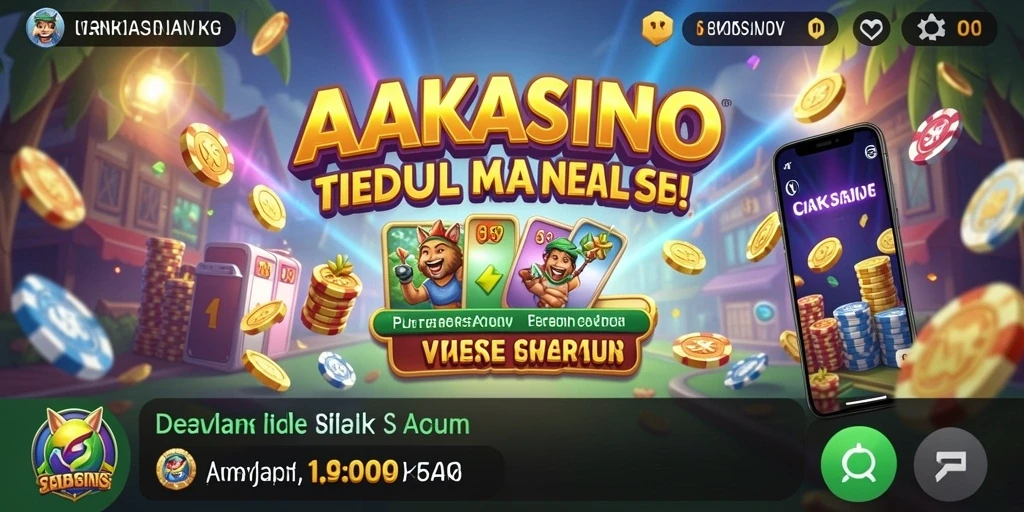 Tampilan menarik gameplay AAKASINO yang mengasyikkan.