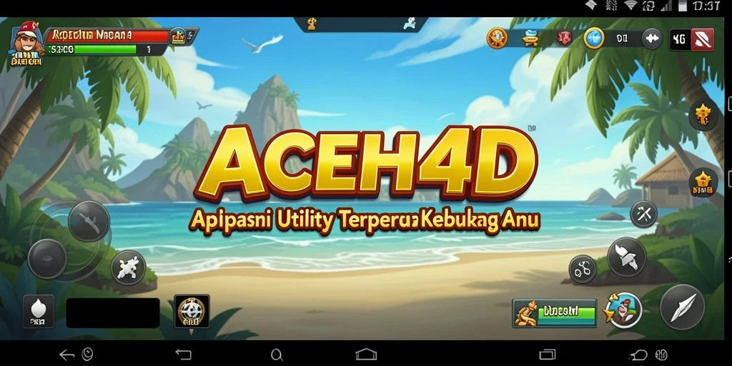 Tampilan utama ACEH4D dengan fitur Utility yang lengkap