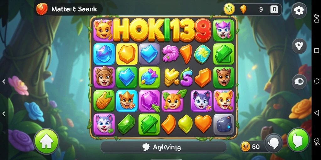 Tampilan gameplay HOKI138 dengan kombinasi warna-warni menawan.