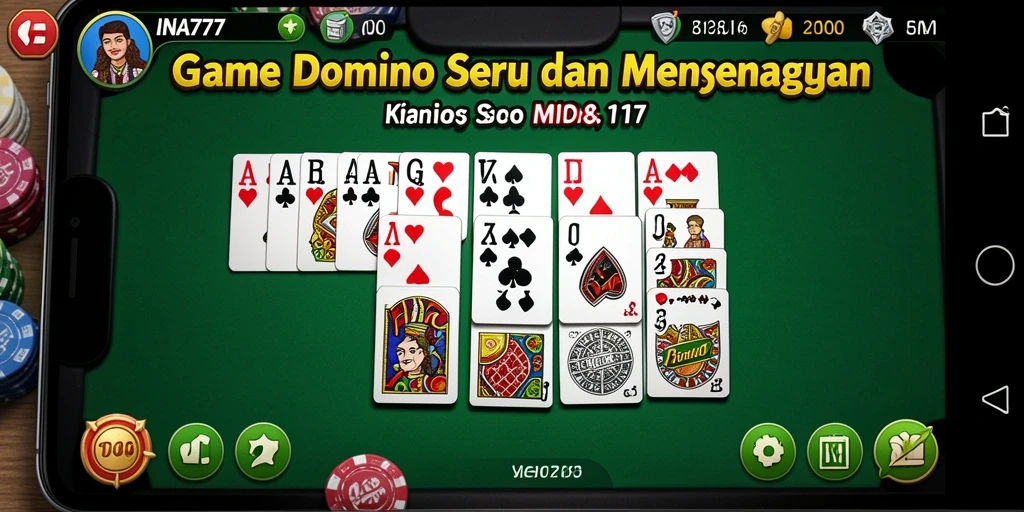 Tampilan gameplay seru di INA777 dengan pemain yang bersaing.