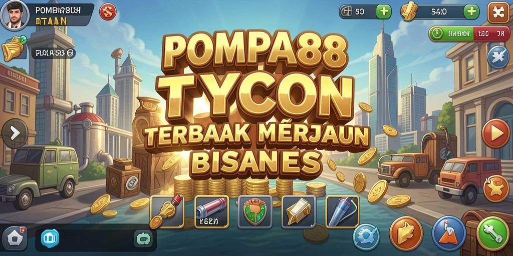 Tampilan gameplay POMPA88 yang menarik dan penuh warna.