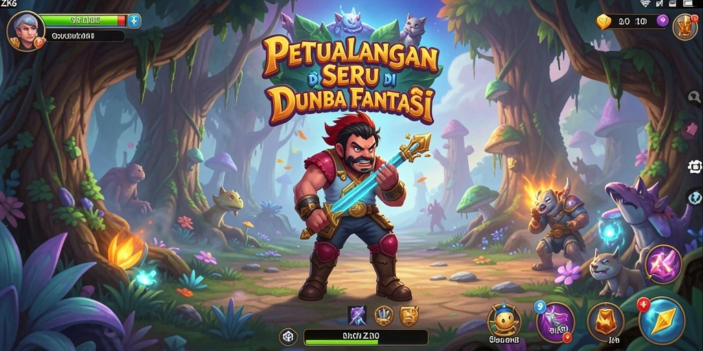 Gameplay ZK6 yang memukau dengan petualangan yang mendebarkan.